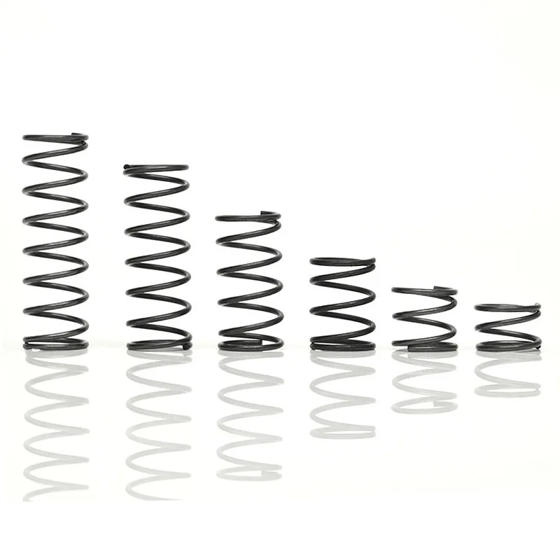 10Pcs Spring Steel Micro Small Compression Spring Return Spring Steel Wire Diameter 0.2/0.3/0.4mm OD:1.5/2/3/4/5/6~8mm L:5~80mm