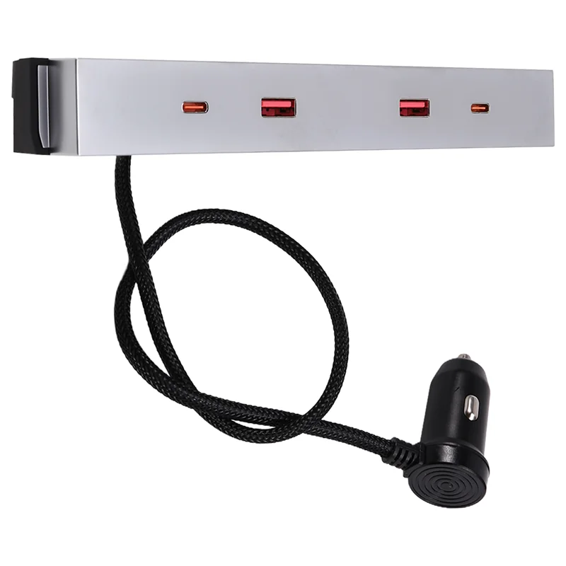 B24A For Tesla New Model Y Launch Juniper For 2025 Model 3 Highland For Cigarette Lighter Splitter
