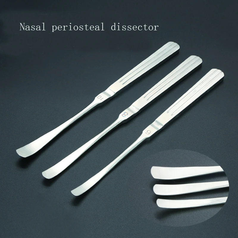 Cosmetic and plastic instruments: nasal peeling ion stainless steel nasal periosteal peeling device: nasal comprehensive septum