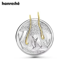 Hanreshe Delicate Hair Follicle Dermatology Brooch Pins Medical Quality Lapel Skin Badge Jewelry Collection for Doctor Nurse
