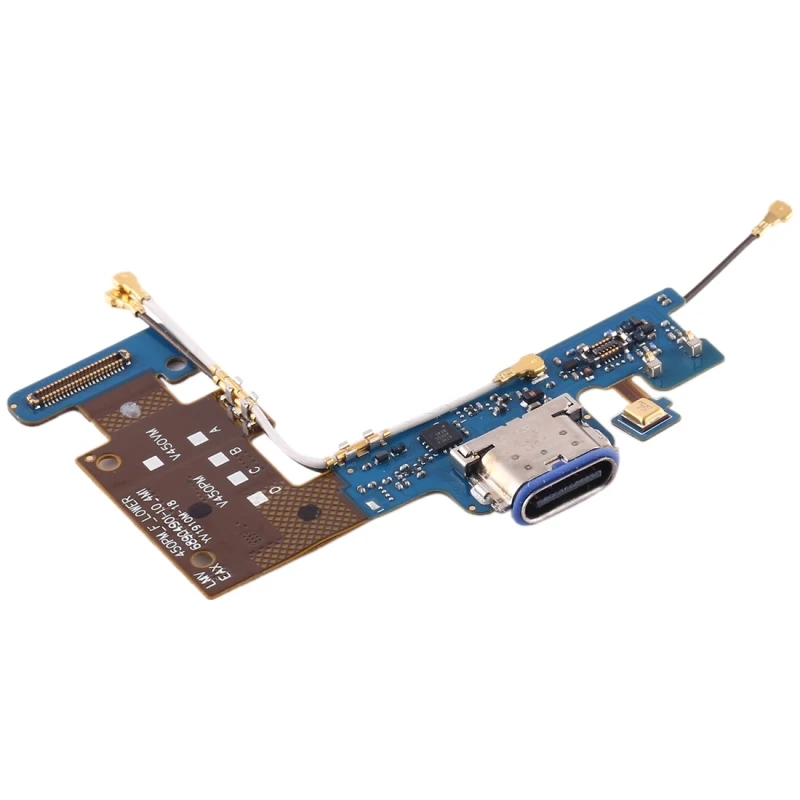 Charging Port Flex Cable For LG V50 ThinQ 5G / LM-V450PM LM-V450VM USB Power Dock Board Repair Spare Part