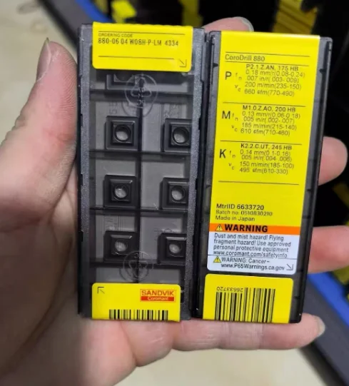 

880-0604W08H-P-LM 4334 Carbide Inserts 880-0604W08H-P-LM 4324