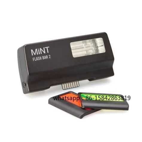 SX70 Instant Camera Flash Bar 2.0, Reusable Electronic Flash with Color Filter Set