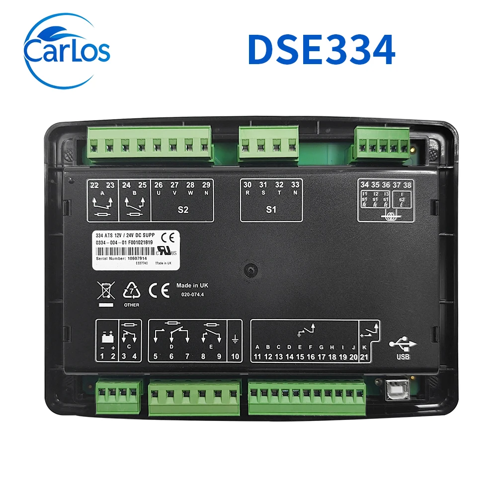 

DSE334 Оригинальный модуль управления автоматическим переключателем DEEP SEA, контроллер генератора