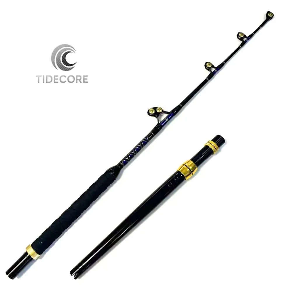 Heavy Duty Carbon Fiber EVA Handle Offshore Trolling Fishing Rod | in Stock & Custom Available | OEM/ODM Manufacturer