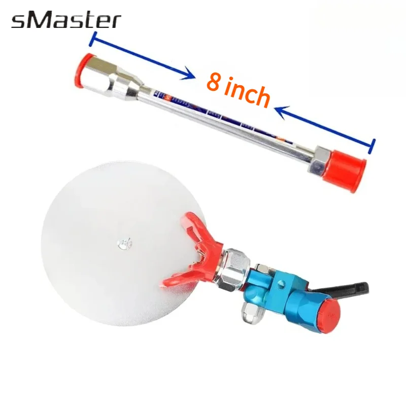 Accessories Extension Airless Sprayer Nozzle 517 Tip 8 Inch Pole Airless Paint Edger Paint Shield Paint Sprayer