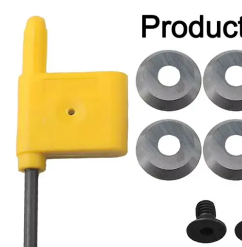 

10 шт. 16 мм круглые твердосплавные вставки со сменными винтами для точения на 30 ° Угол резки и 94,5 ГРА.