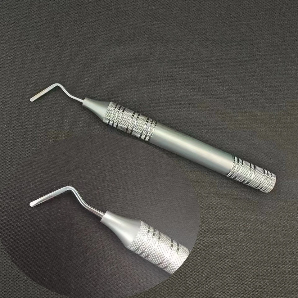 1pc Dental Minimally Invasive Extraction Instrument: Shape-Memory Alloy Micro-Elevator/Periotome (Flexible, Fracture-Resistant)