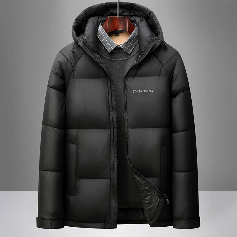 سترة قطنية سميكة ودافئة للرجال لخريف وشتاء، سترة قطنية كاجوال عصرية للرجال، معطف ملابس علوية للرجال