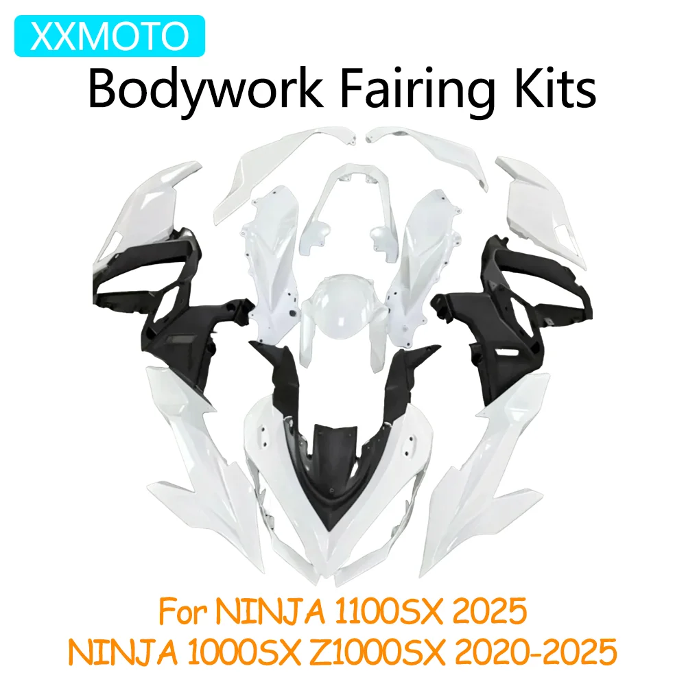 For Kawasaki NINJA 1100SX Z 1000SX 2020-2025 Motorcycle Unpainted Plastics Bodywork Fairing Kit Injection Cowl Panel Cover