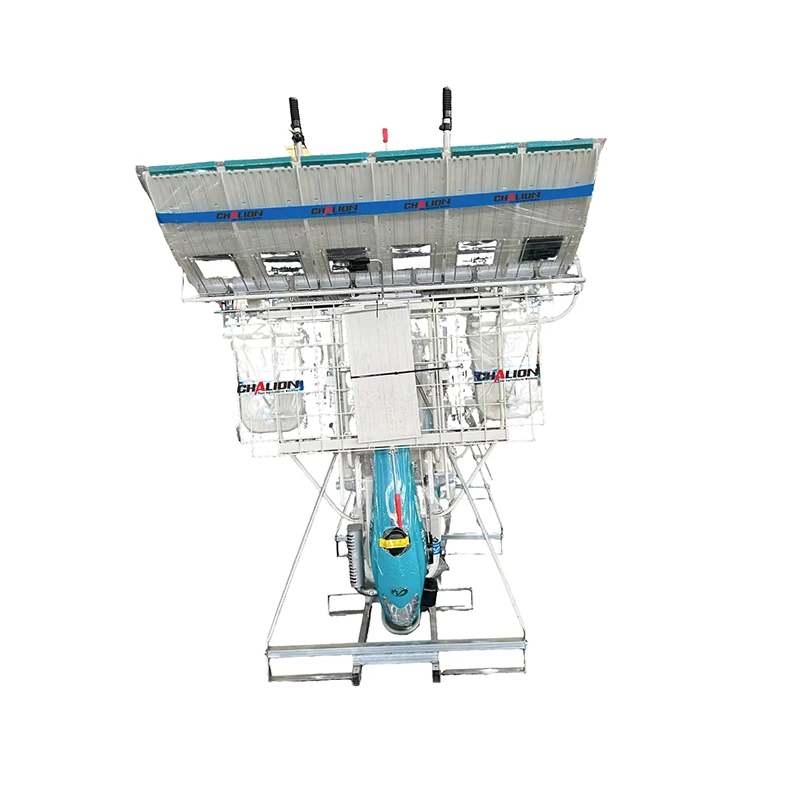 【Hot】Large-Scale 4 Row Mechanized Rice Planter New Manual Paddy Planting Machine with Core Engine Component for Seeding