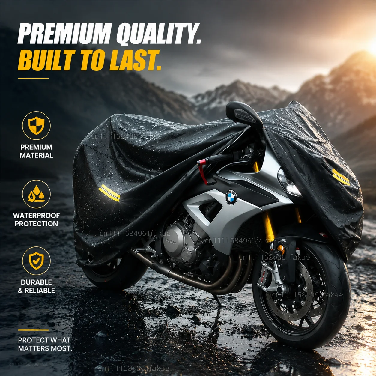 Motorcycle Cover Waterproof Outdoor All Season Dustproof UV Protective Moto Scooter Rain Cover For Cfmoto Cf moto 450Mt 650Mt view 3