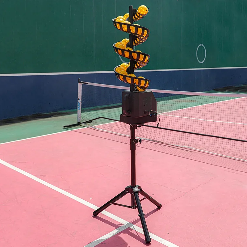 Table tennis serve machine training 7 sections Tennis launcher machine 35 balls