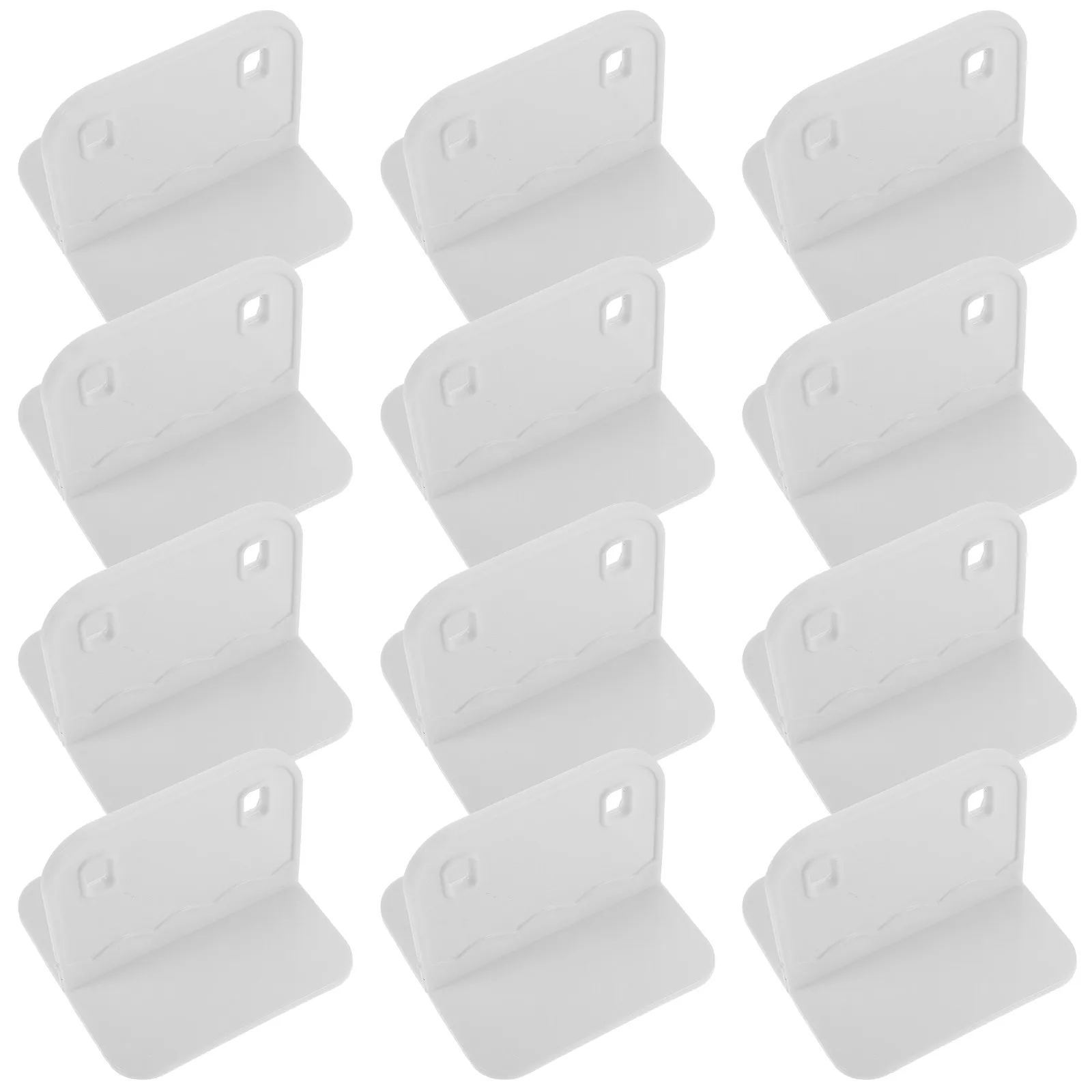 20Pcs Playpen Stabilizer Fixed Base Plastic Support Anti Slip Fixator Holder for Toddler Baby Playpen Fence Adhesive Pads