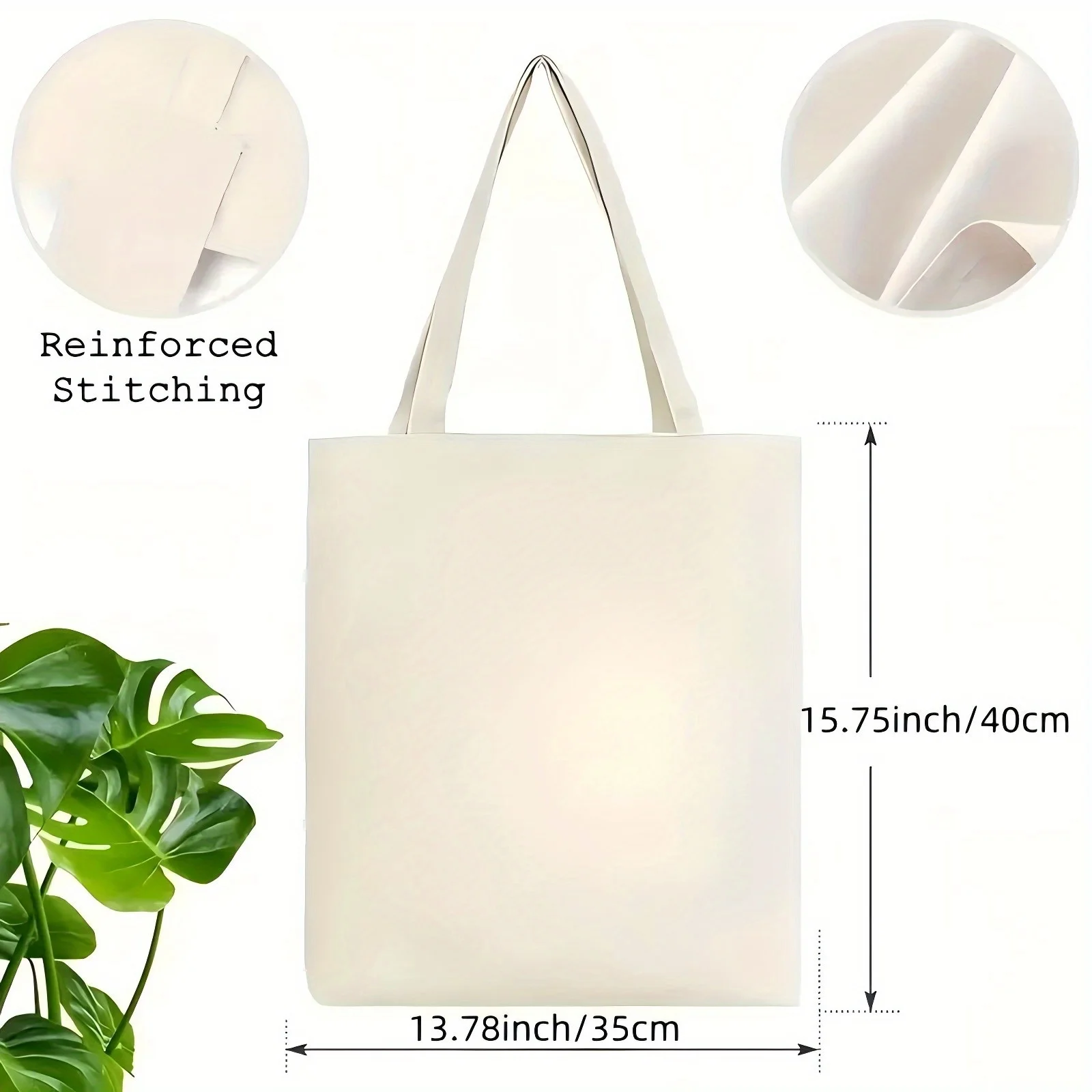 1pc "London Books" Shopping Bag, reusable tote for book lovers, London travel, library visits, a literary British gift. view 3