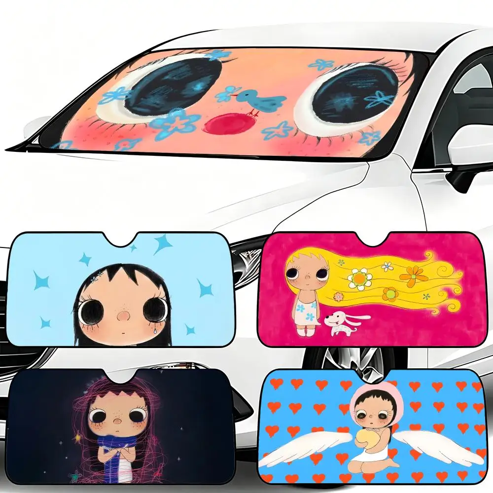 

Y-Yuy Jade-S Sun Visor Car Windshield Sunshade Foldable Automotive Protection Sun Block Cover