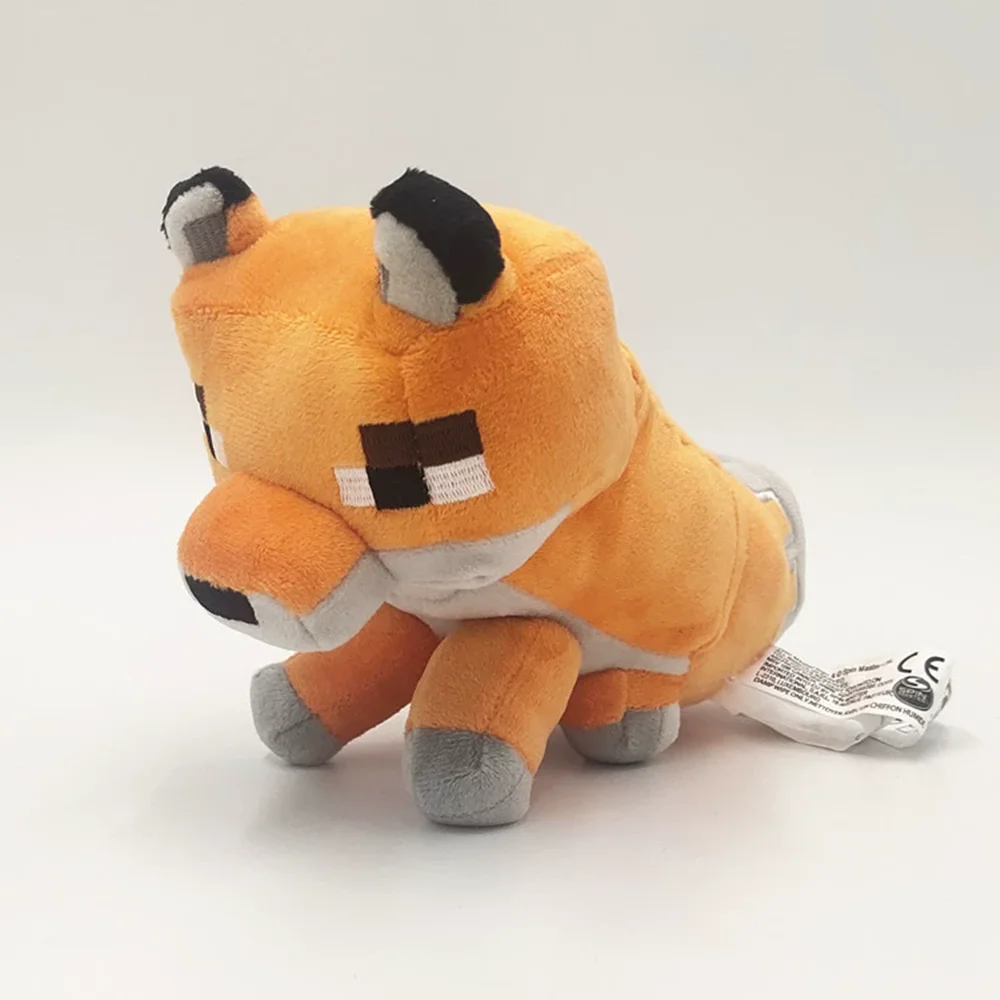 Cuddly Plush Toy Fox Toy Cartoon Animals Fox Plush Soft Animals Toys Kids Baby Chlidren Fan Collection Gifts 18cm