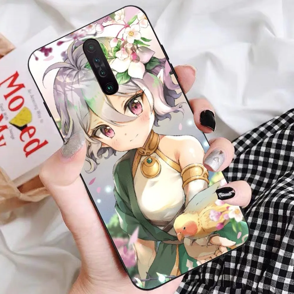 Princess Connect Kokoro Natsume Phone Case For Redmi 5 6 7 8 9 10 plus pro 6 7 8 9 A GO K20 K30 K40 pro plus F3 Fundas