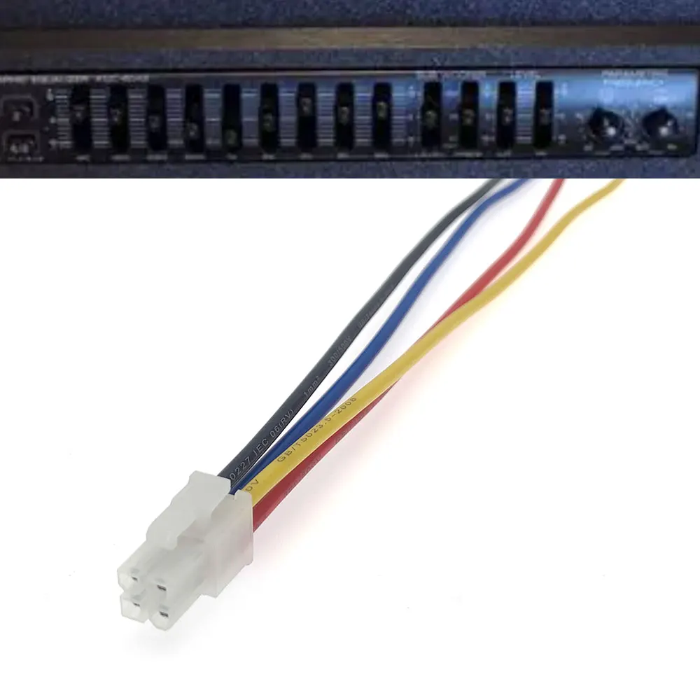 4 Pin Power Wiring Harness Adapter Cable Plug For Kenwood KGC-7043 Graphic Equalizer New
