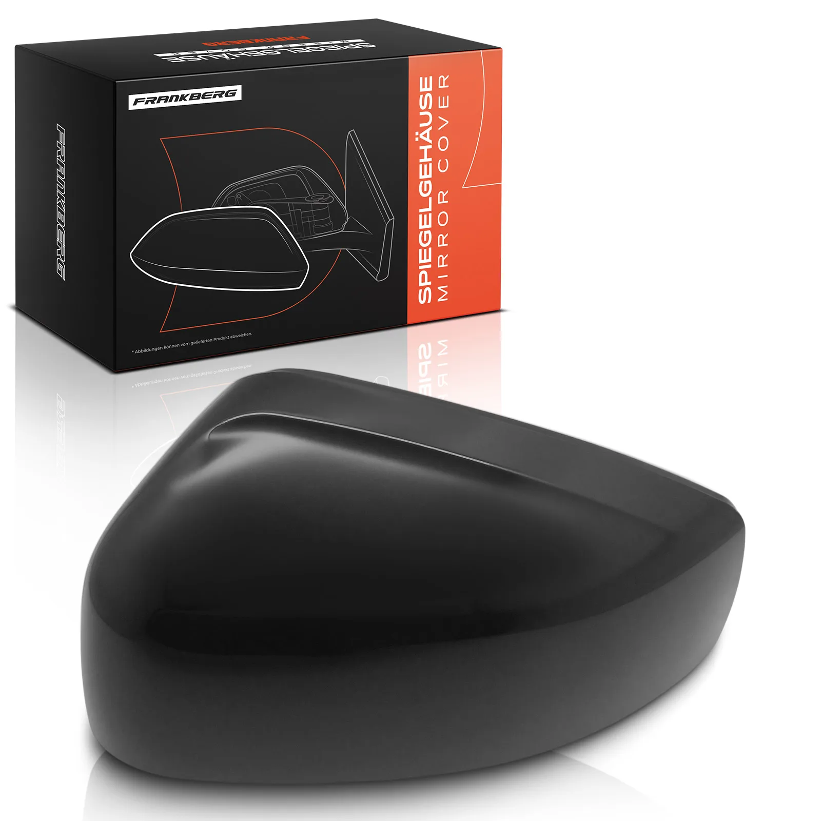 Frankberg 1x Cover Buitenspiegelkap voorste schakels voor VW Caddy V SBB SBJ vanaf 2020 2K7857527B041
