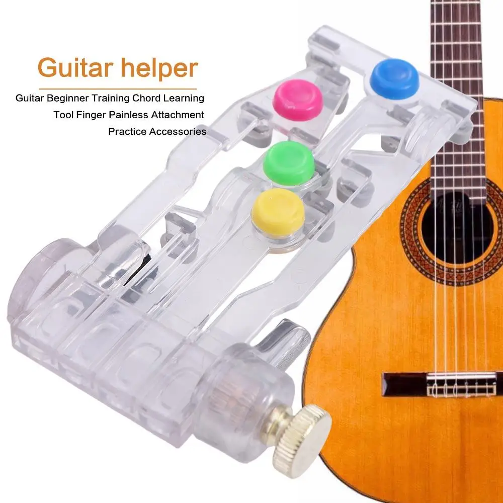 Finger Painless Guitar Beginner Trainer Quickly Play Pain-proof Guitar Practice Tool Attachment Learning Guitar Chords Auxiliary