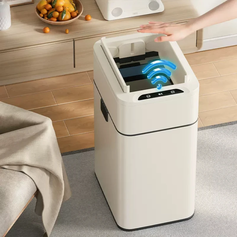 Smart Sensor Trash Can, Automatic Dustbin for Kitchen, Bathroom, Living Room, Electric Garbage Bin, Waste Bin