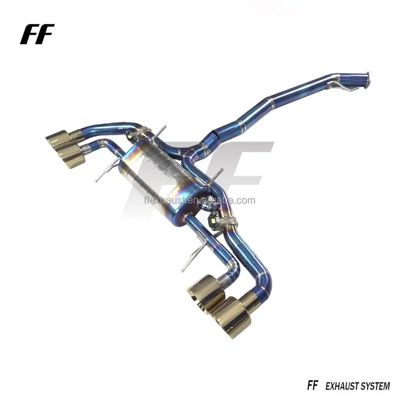 Mid Pipe Catback Exhaust System Muffler Custom Titanium Alloy Catback Exhaust for Nissan GTR R35