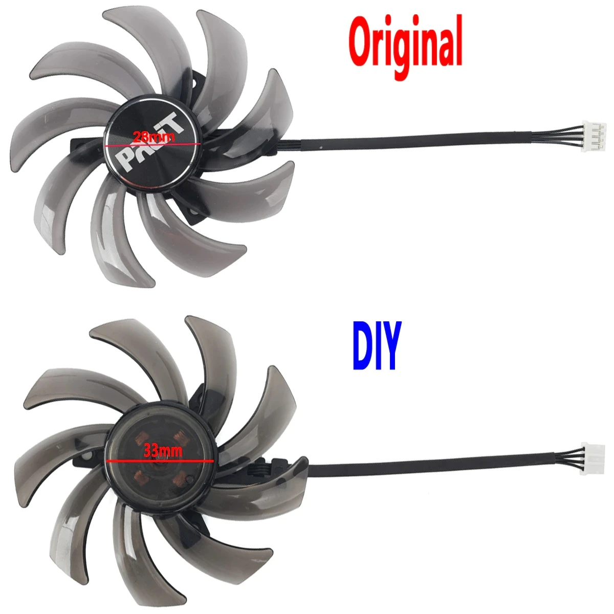 Новый вентилятор для видеокарты 85 мм FDC10H12S9-C 12 В 0.35A RTX2060 RTX2070 для PNY Palit RTX 2060 2070 Gamingpro Dual GPU Cooler