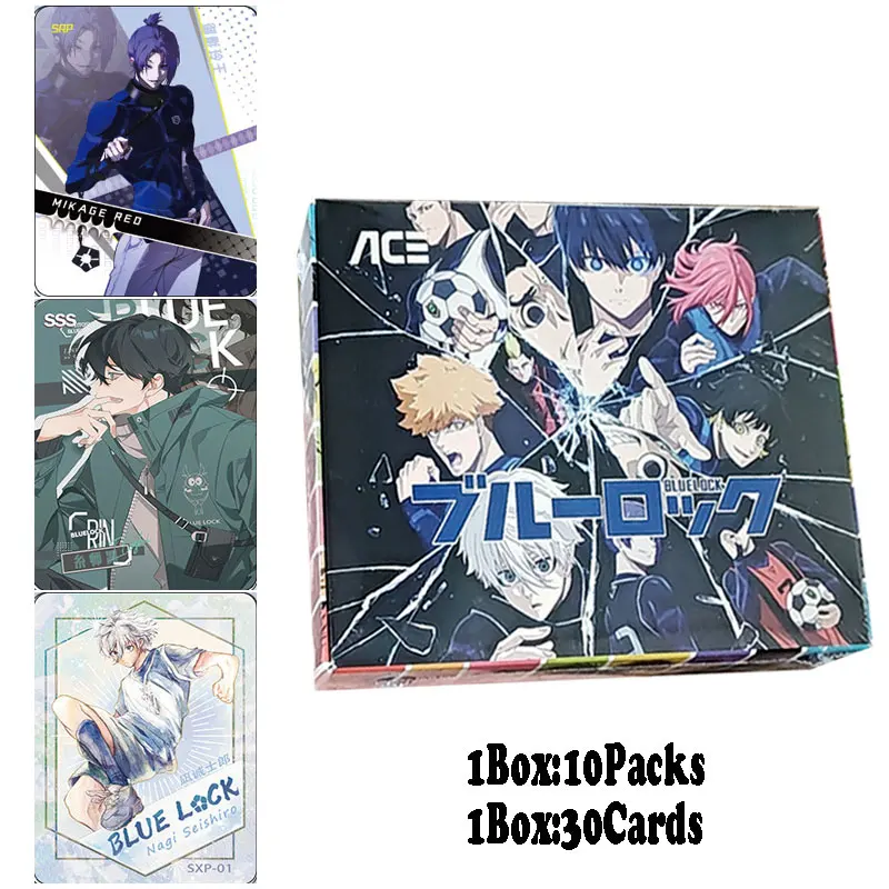 

Newest Blue Lock Collection Card Yisagi Yoichi Red Mikage Booster Box ACG CCG TCG High Quality Hit Chrismas Hobbies Gift