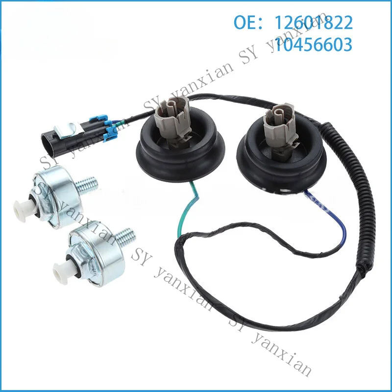 SY+ For 2pcs ACDelco 213-3521 Knock Sensors for Chevy Silverado Express 12589867/