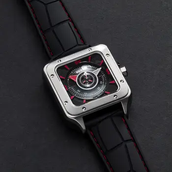 10 best sales ساعات رجالية مستطيلة الشكل - №10