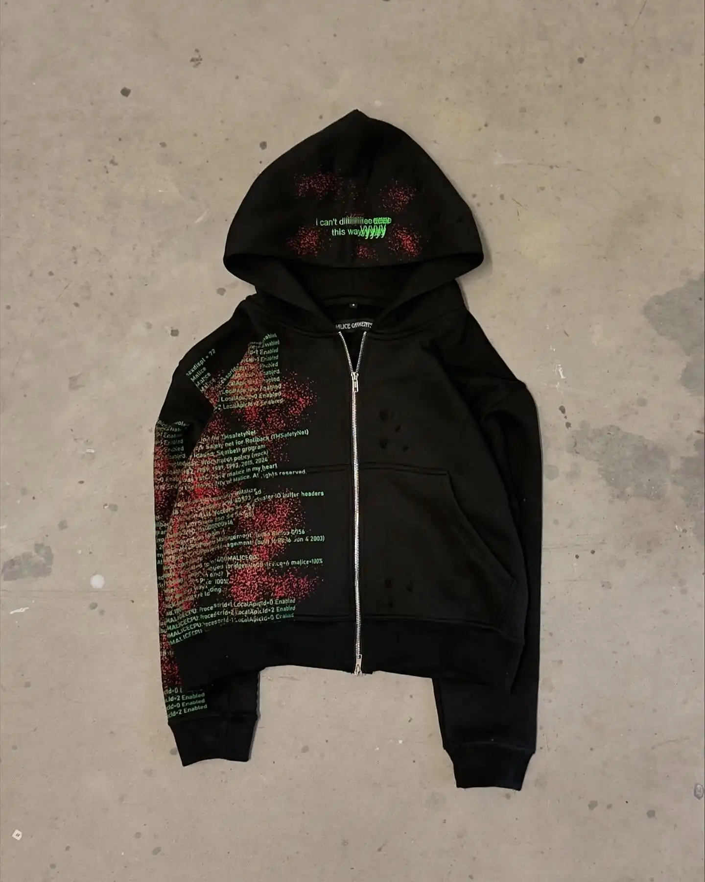 Y2K Retro Grunge Hoodie for Men
