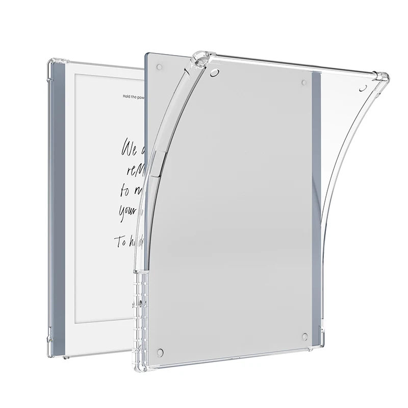 1pcs תיק מגן-תיק אלקטרוני שקוף עם חריץ עט מדהים 2 10.3 אינץ 'מגן מגן הקורא אלקטרוני מגן