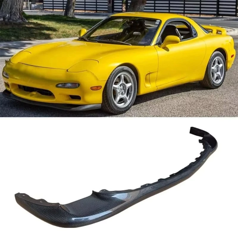 

OEM Style Carbon Fiber Front Bumper Lip for 1992-1997 RX7 FD3S Customizable New Condition Customized Car Bumpers