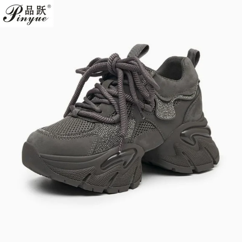 

6cm Chunky Sneakers Platform Sneakers for Women Casual Shoes winter Fall Walking Shoes Fashion Sneakers 35-40