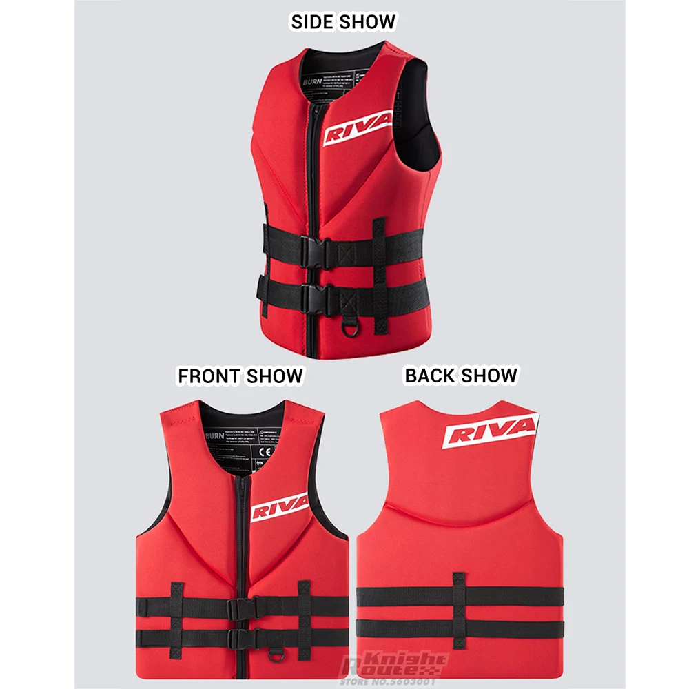 Adults Life Vest Motorboats Life vest Kayak Surf Wakeboard Fishing Raft Boat Swimming RescueVest Drifting Safety Life Jacket