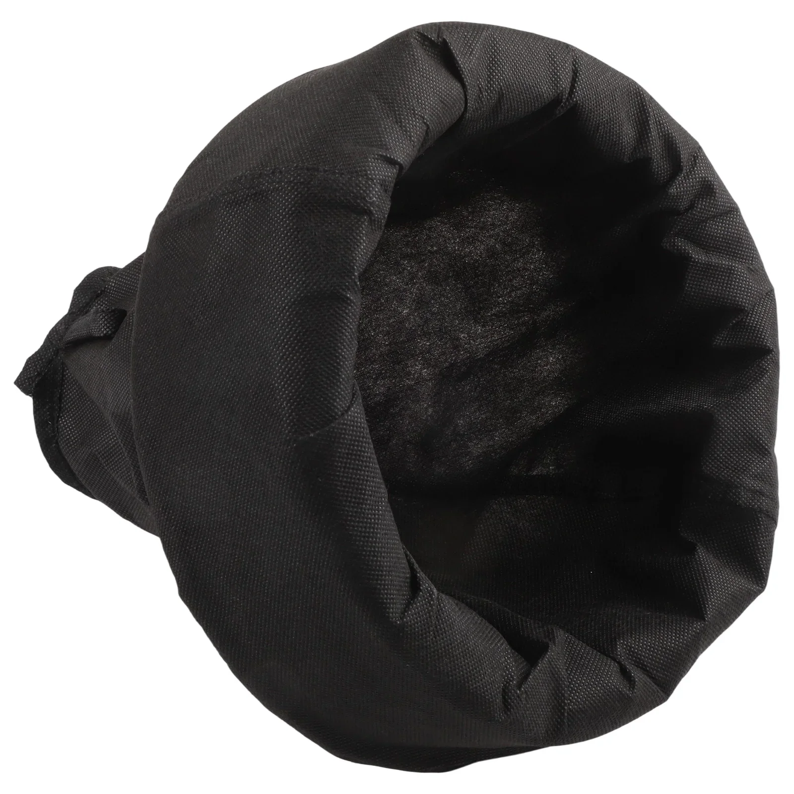 Aquatic Landscaping Floating Planting Bag Water Garden Accessory Black Customizable Layout Diameter 25cm Non-woven Fabric
