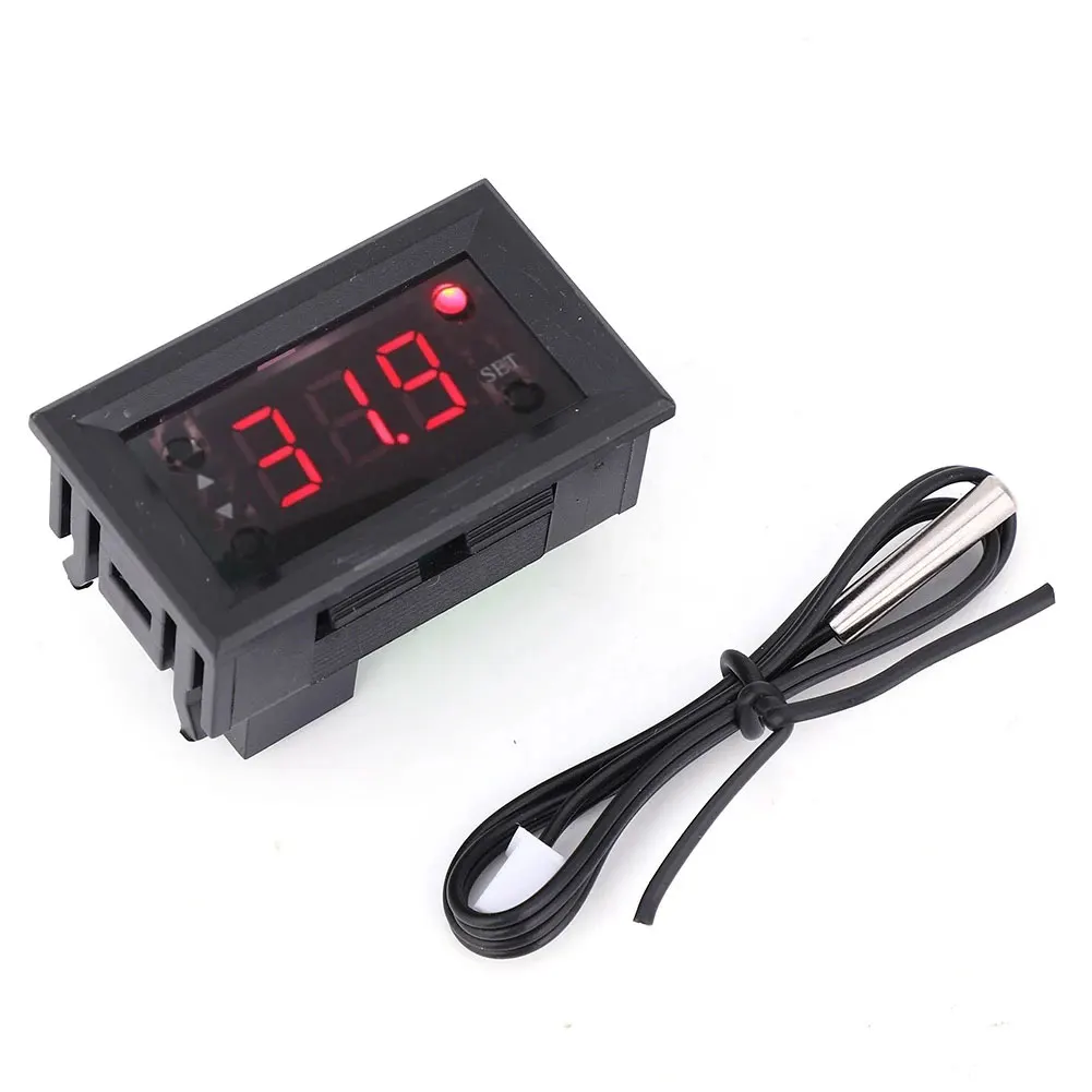 Mini Digital Temperature Controller Easy To Use Thermostatregulator For Heating Cooling Control
