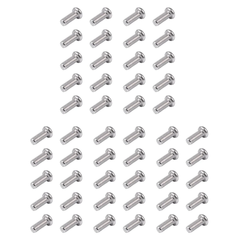 สกรูยึดขาตั้งจอแอลซีดีทีวีคอมพิวเตอร์50ชิ้นใหม่ M4x10mm