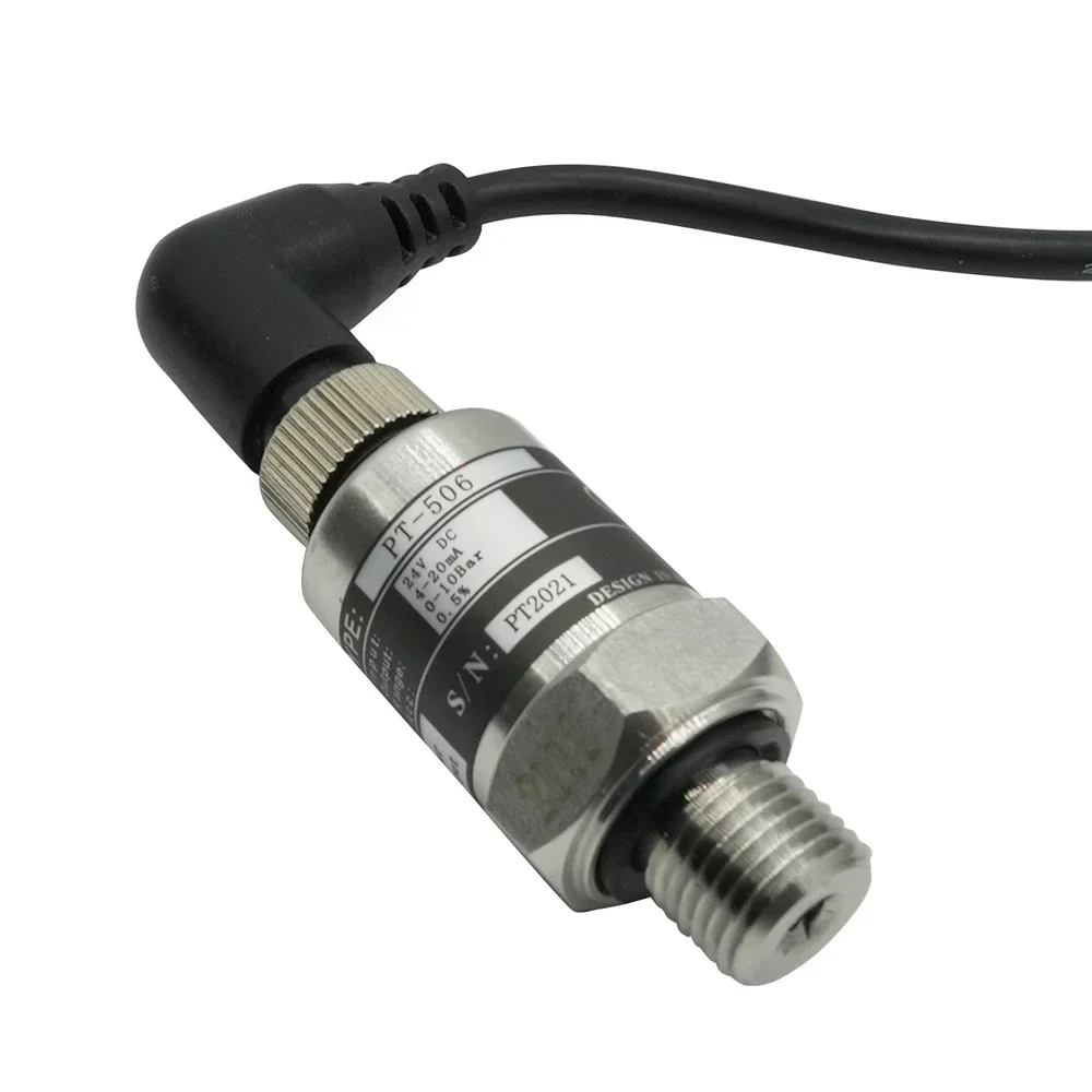 Kabel przetwornika ciśnienia IP68 Przetwornik ciśnienia Czujnik hydrauliczny gazu wodnego 0-1Mpa 0-1.6Mpa 0-2,5Mpa 4-20mA DC24V G1/4