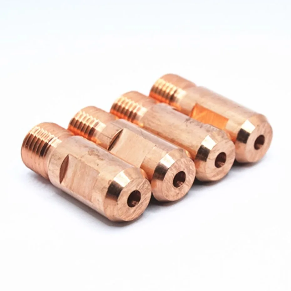 Submerged arc welding conductive nozzle, copper conductive nozzle M14X1.5, chromium zirconium copper 3.2/4.0