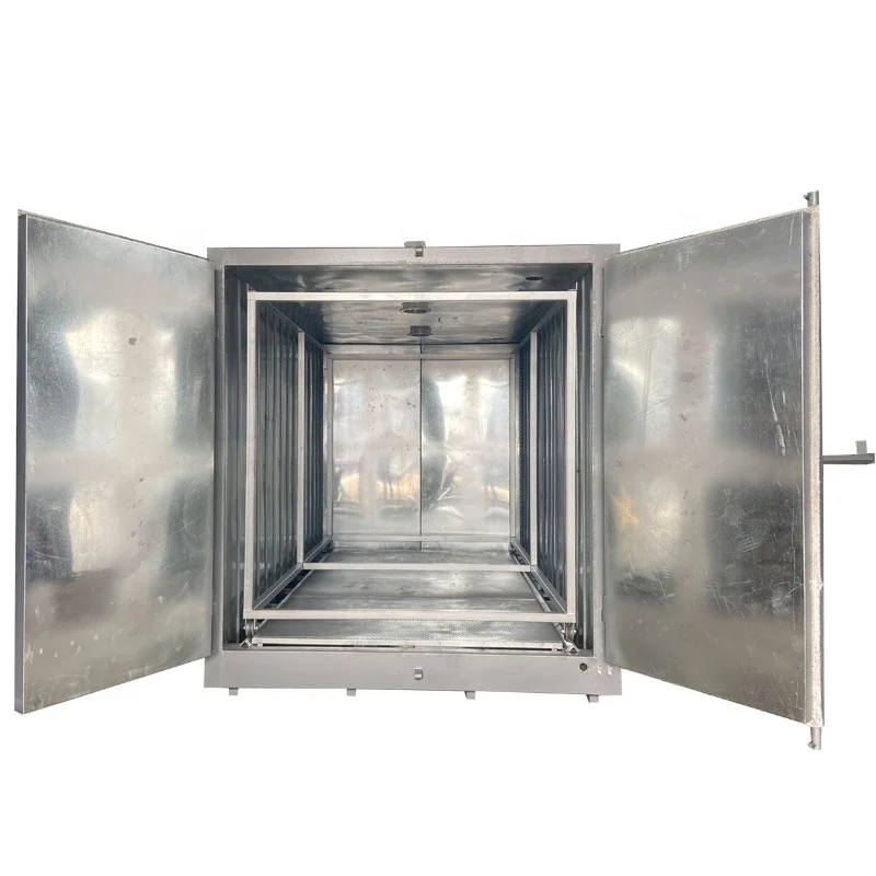 Tunnel Type Powder Coating Curing Oven With Gas Burner Heating System for Industrial Use