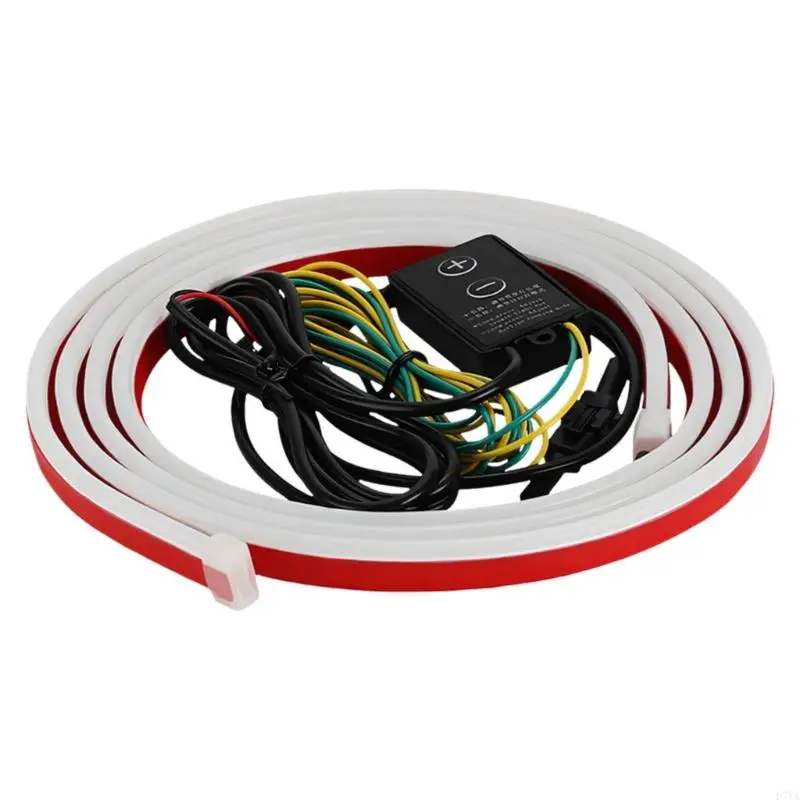 Weatherproof LED Decorative Light Strips with Adjustable Length & Water Mode LED Daytime Running Light for Auto D7YA