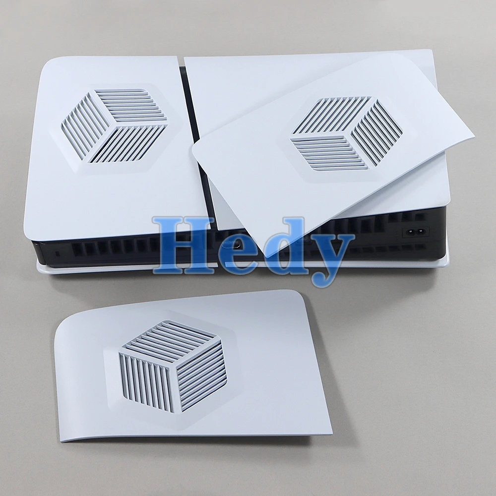 Funda de cubierta superior para PlayStation 5, carcasa delgada, superficie de CA izquierda y derecha, versión de unidad óptica Digital delgada, 1 Juego