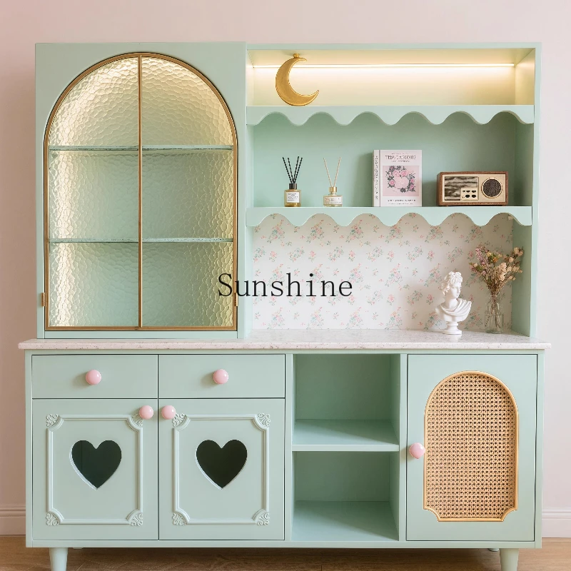 

Household living room wall integrated locker bedroom children's room decorative cabinet