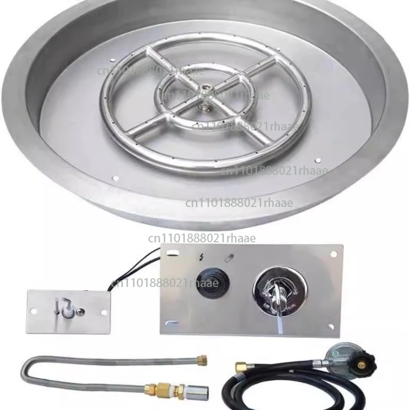 

Stainless steel round square rectangular propane natural gas liquefied gas oven, brazier burner