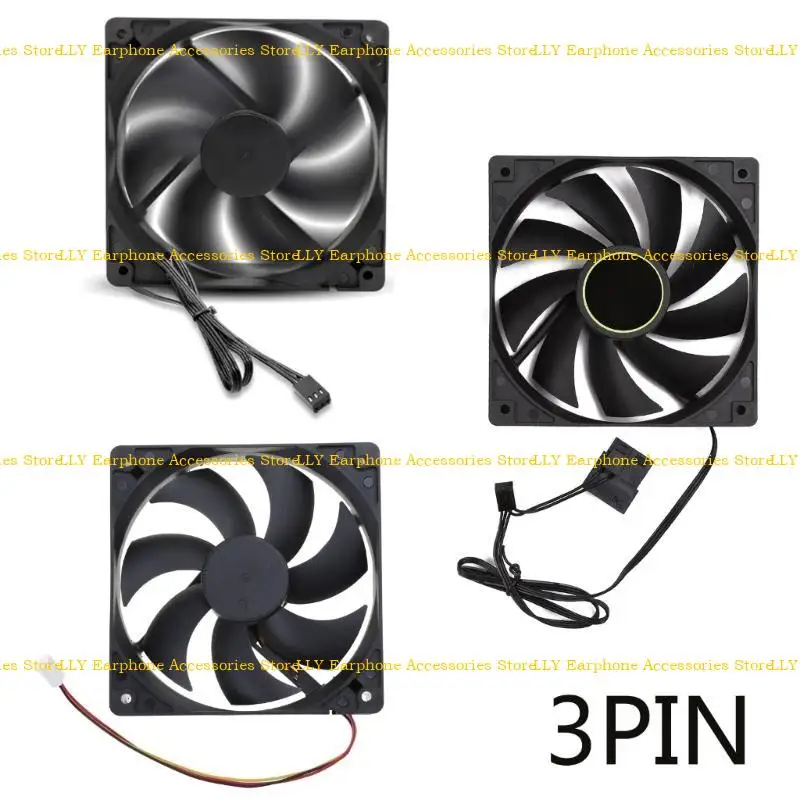 

462E 120x120x25mmm PC PC Охлаждение 12 см 12025 Silent Control Computer Cooler