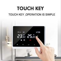 ME98 New Smart Thermostat LCD touch screen floor heating wall thermostat, WiFi thermostat
