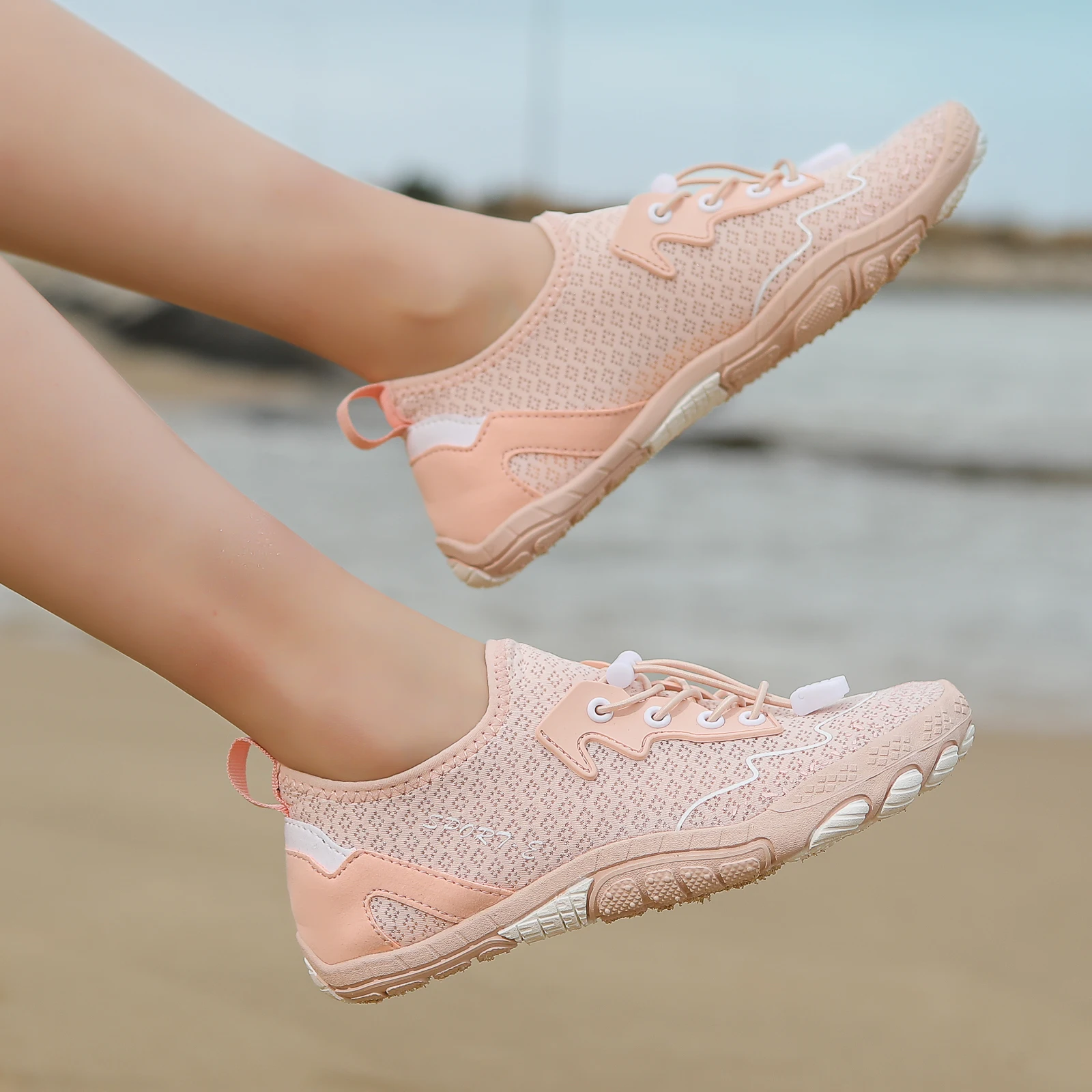 Chaussures d'eau à séchage rapide pour hommes et femmes, chaussures de sport pieds nus, sandales de plage en plein air, chaussures de fitness pour la natation et le cyclisme