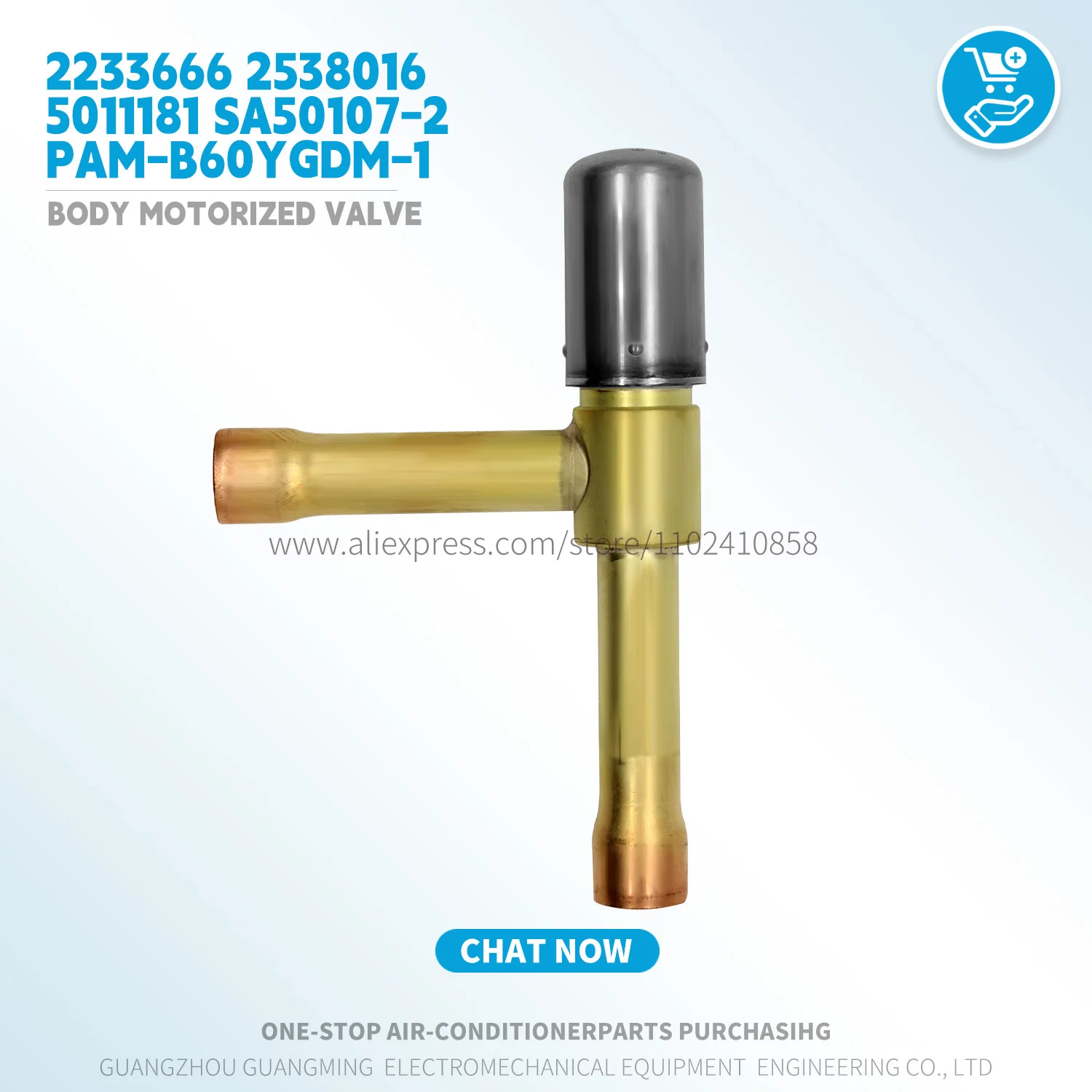 

Новый корпус моторизованного клапана 2233666 2538016 5011181 SA50107-2 PAM-B60YGDM-1 HVAC для деталей кондиционера наружного блока Daikin VRV